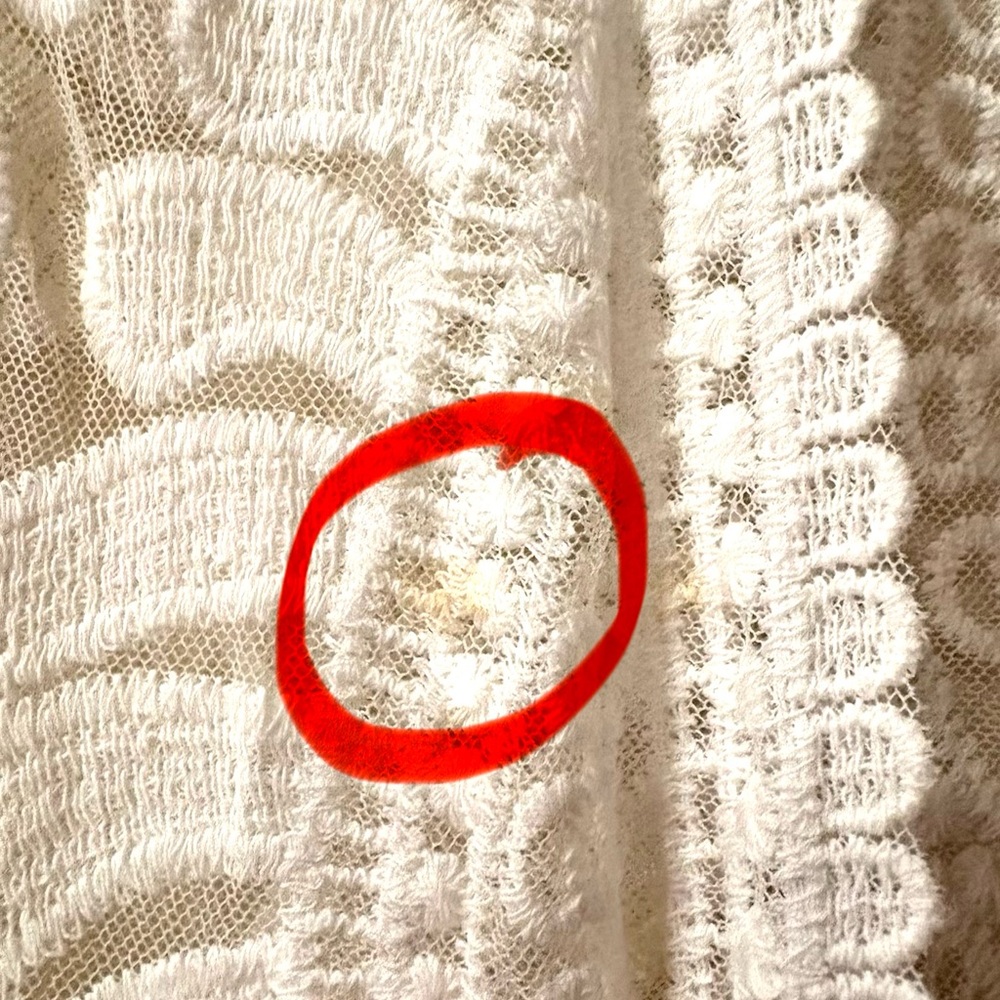 Elegant White Lace Kimono Cardigan - Picture 4 of 4